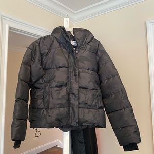 Soul Cycle Camo Puffer